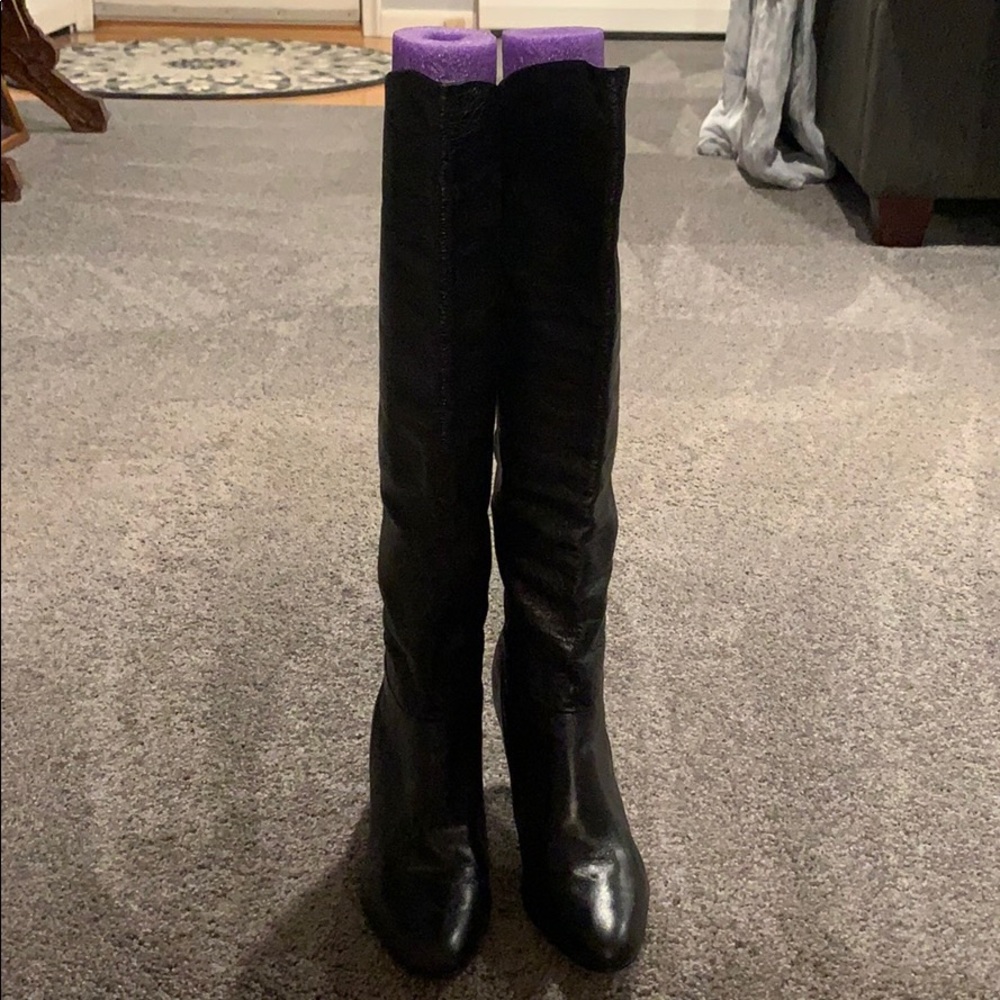 leather boots